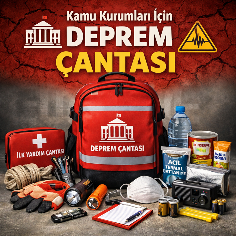 kamu-kurumlari-icin-deprem-cantasi Kamu Kurumları İçin Deprem Çantası